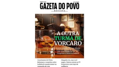 Edição da Gazeta do Povo Revista traz editorial sobre rede de influência de Vorcaro Imagem referente a matéria