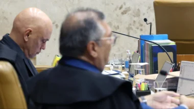 Alexandre de Moraes e Flávio Dino