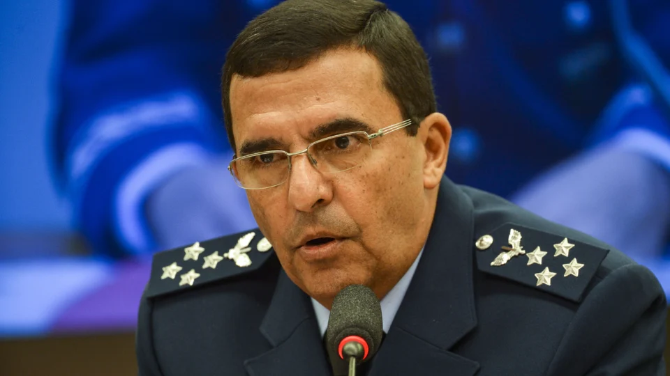 O tenente-brigadeiro do ar, Carlos de Almeida Baptista Junior, durante audiência pública na Câmara em 2019.