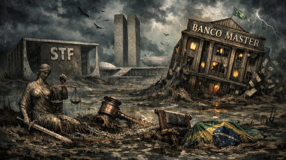 O Banco Master arrasta os três Poderes para a lama
