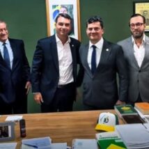 Flávio Bolsonaro e Moro