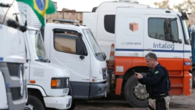 Protesto de caminhoneiros