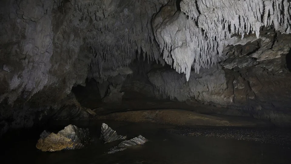 Caverna em Iporanga, SP.