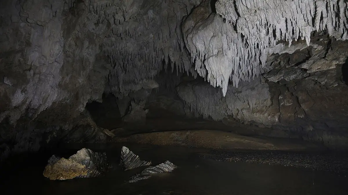 Caverna em Iporanga, SP.