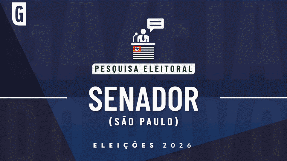 Gerp divulga pesquisa para senador por São Paulo