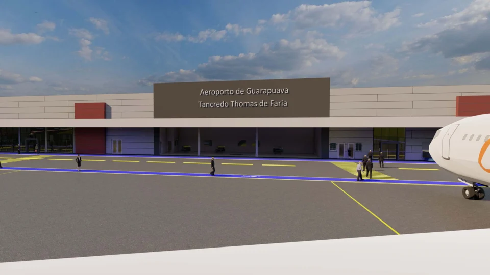 Ampliação do aeroporto concentra os principais investimentos em Guarapuava e mira atração de empresas e novas rotas aéreas.