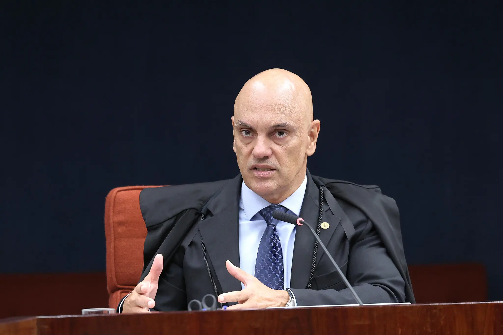 Relator do caso, Moraes é mencionado nas críticas de Gilvan da Federal a Tomás Paiva. 