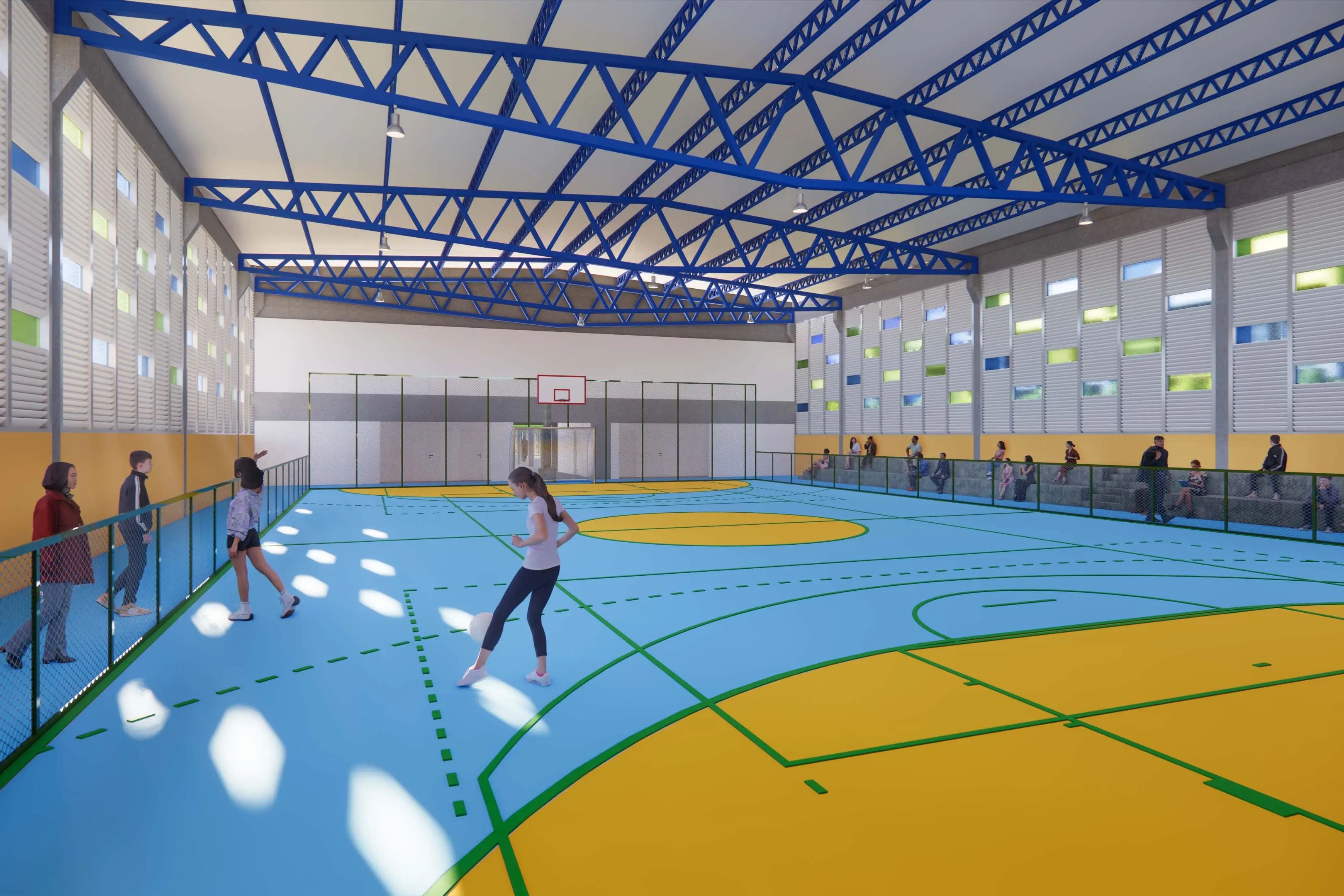 A PPP da educação aposta em infraestrutura padronizada e manutenção contínua para melhorar o ambiente escolar e apoiar o desempenho dos alunos.