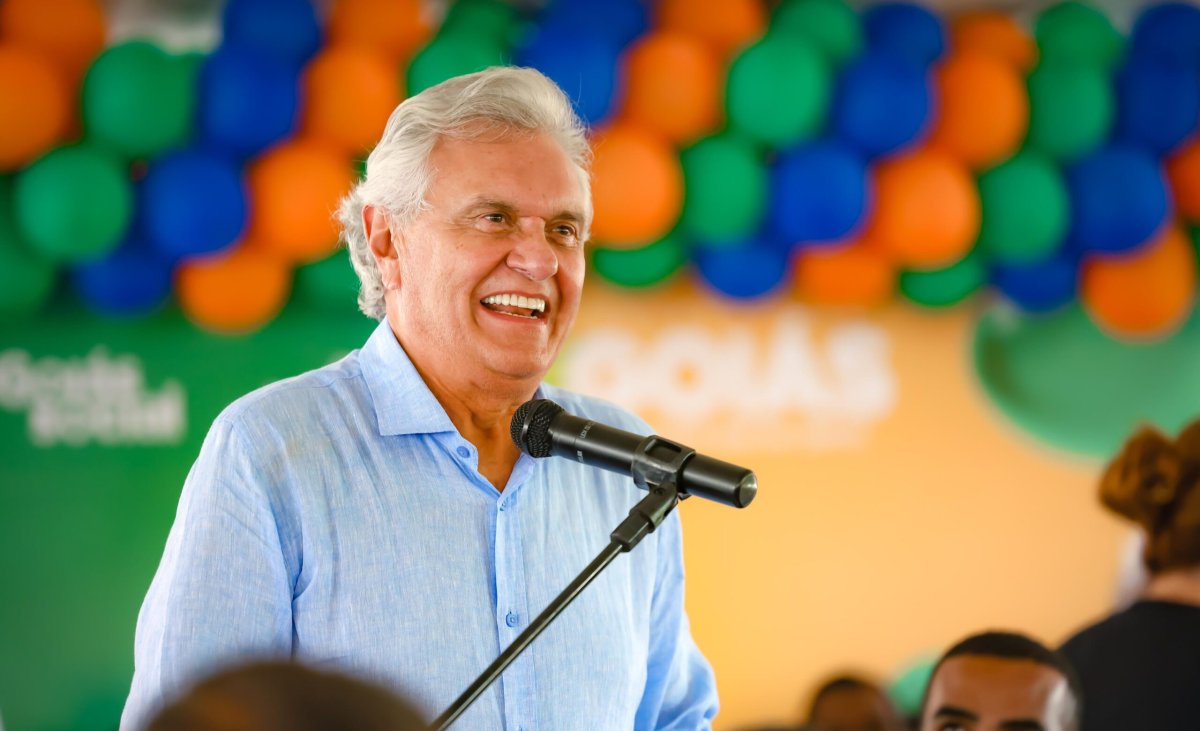 Ronaldo Caiado está no segundo mandato de governador em Goiás.