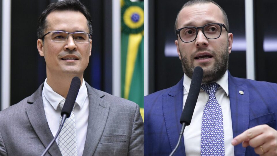 Flávio Bolsonaro apoia Deltan Dallagnol e Filipe Barros para o Senado no Paraná