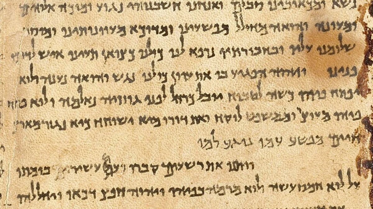 Grande Rolo de Isaías, o pergaminho bíblico mais antigo da história.