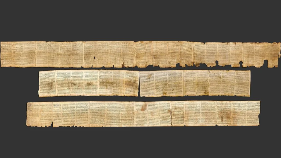O pergaminho bíblico de Isaías era originalmente composto por dois segmentos, segundo estudos.
