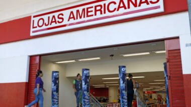 Fachada de uma Lojas Americanas. Imagem referente a matéria
