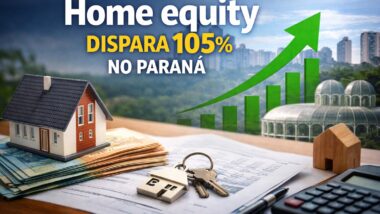 Crescimento do home equity no Paraná reflete busca por crédito mais barato, com juros menores e prazos mais longos.
