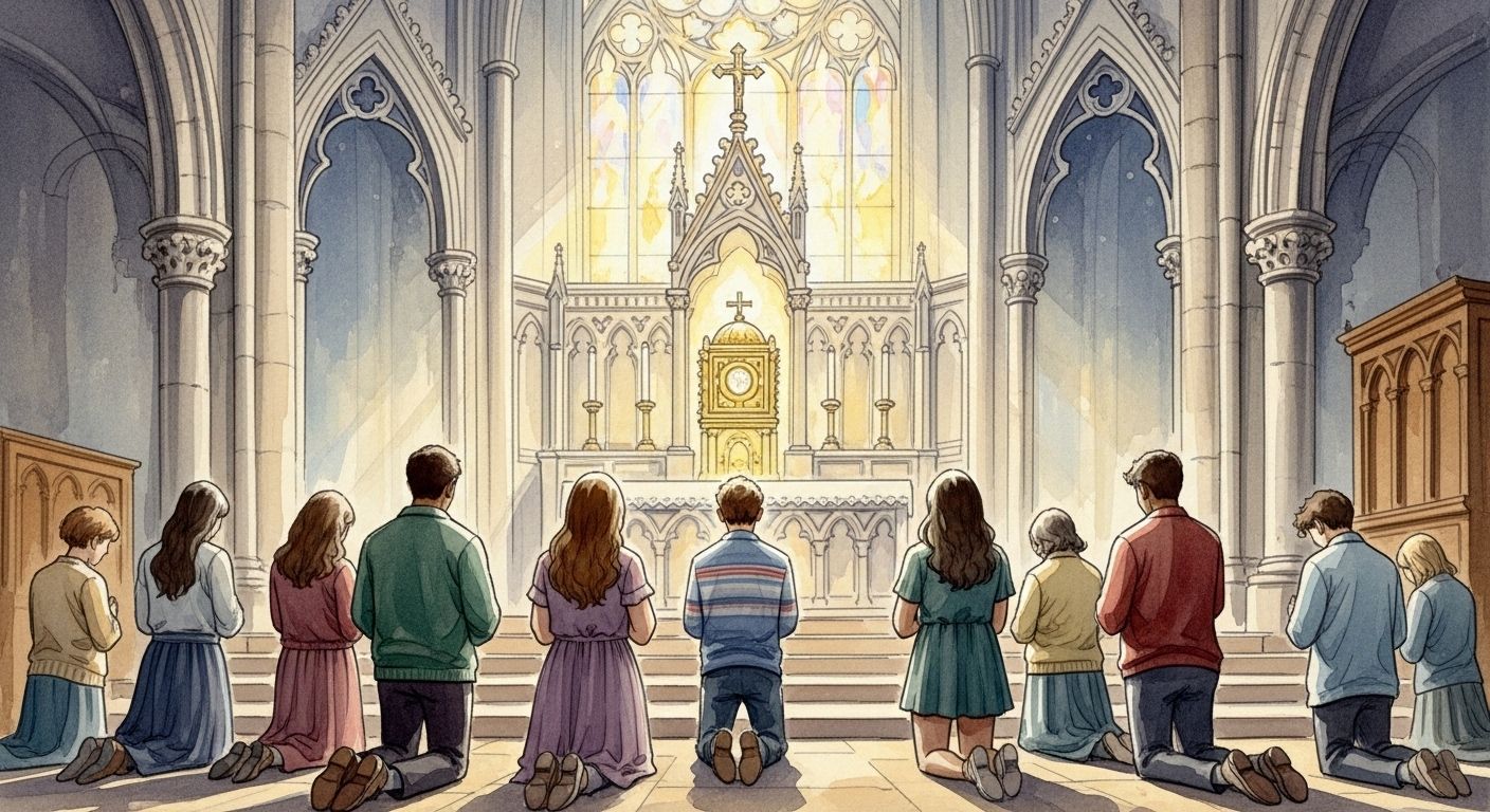 Jovens se convertem ao cristianismo, mostrando que não se contentam com o que o mundo atual lhes oferece.