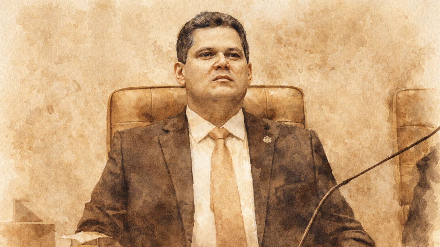 Alcolumbre no STF, no início do ano judiciário, em fevereiro: presidente do Senado e ministros do Supremo enterraram CPMI do INSS.