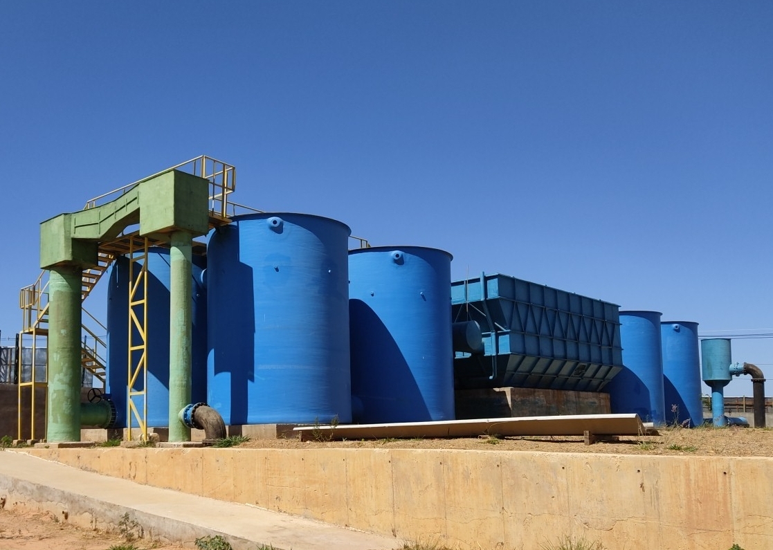 Estação de Tratamento de Água da Copasa em Minas Gerais; companhia está no centro de disputa por privatização.