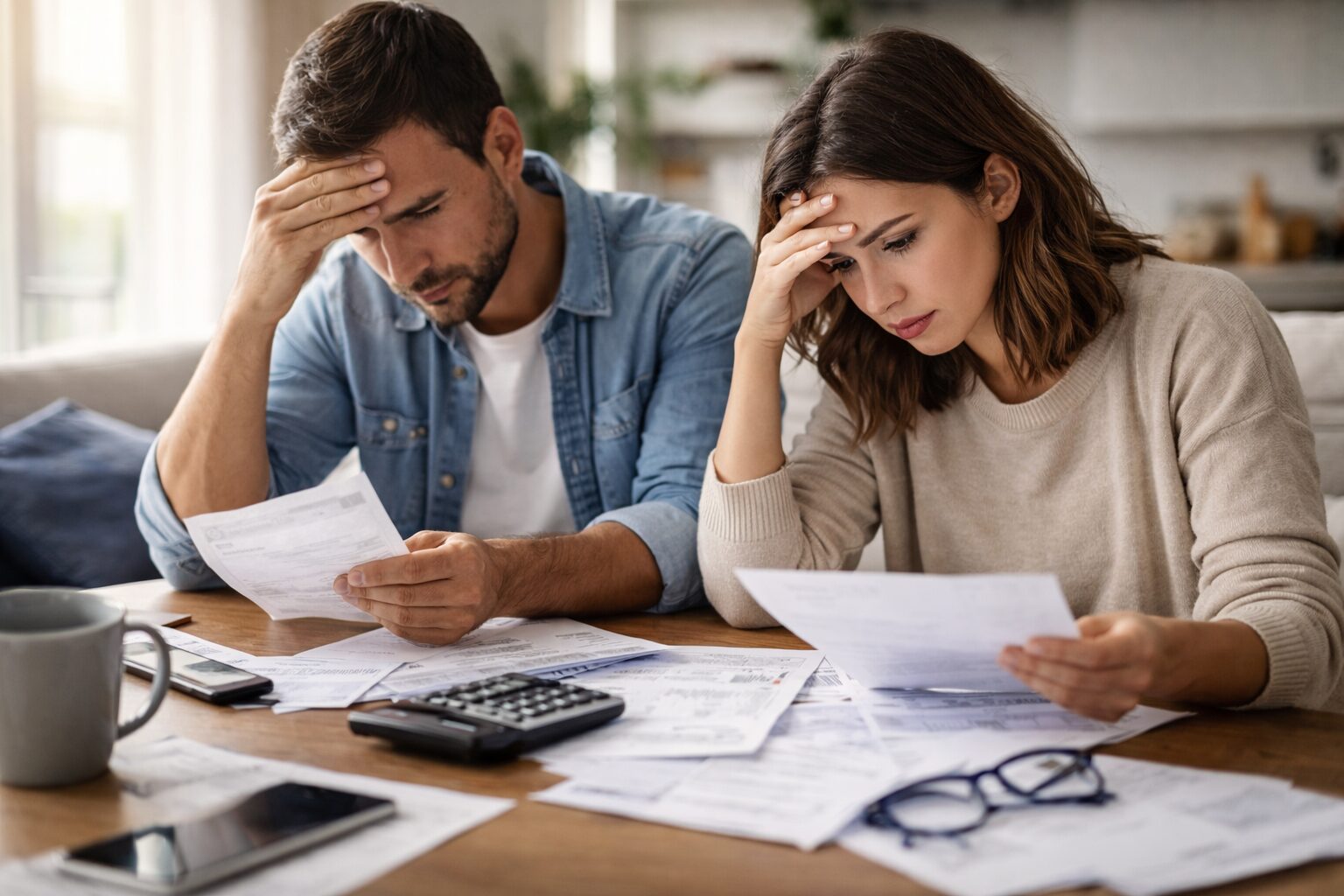 Famílias enfrentam maior pressão no orçamento, enquanto a inadimplência avança no país.