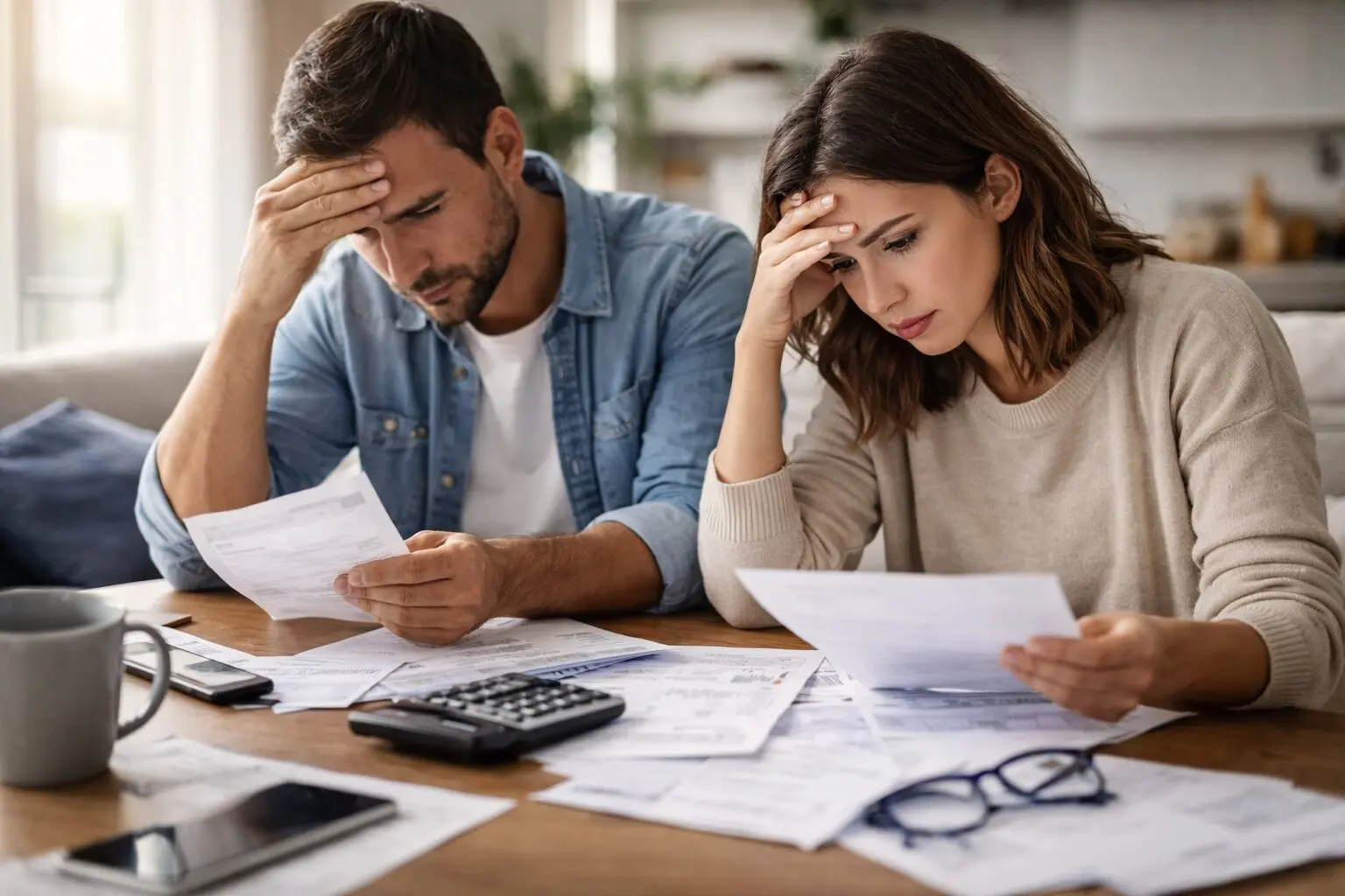Famílias enfrentam maior pressão no orçamento, enquanto a inadimplência avança no país.