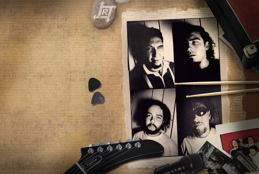 “Andar na Pedra” reconstitui a trajetória da banda Raimundos.