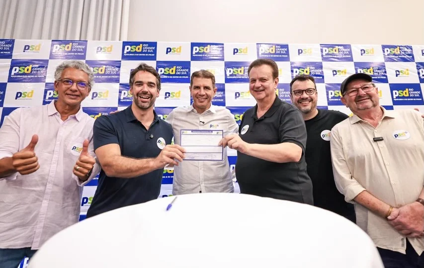 No estado de Eduardo Leite, partido de Kassab aceitou inverter a chapa em relação a atual composição do governo gaúcho.