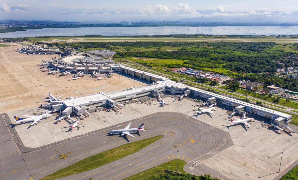 Aeroporto do Galeão movimentou 17,9 milhões de passageiros em 2025.