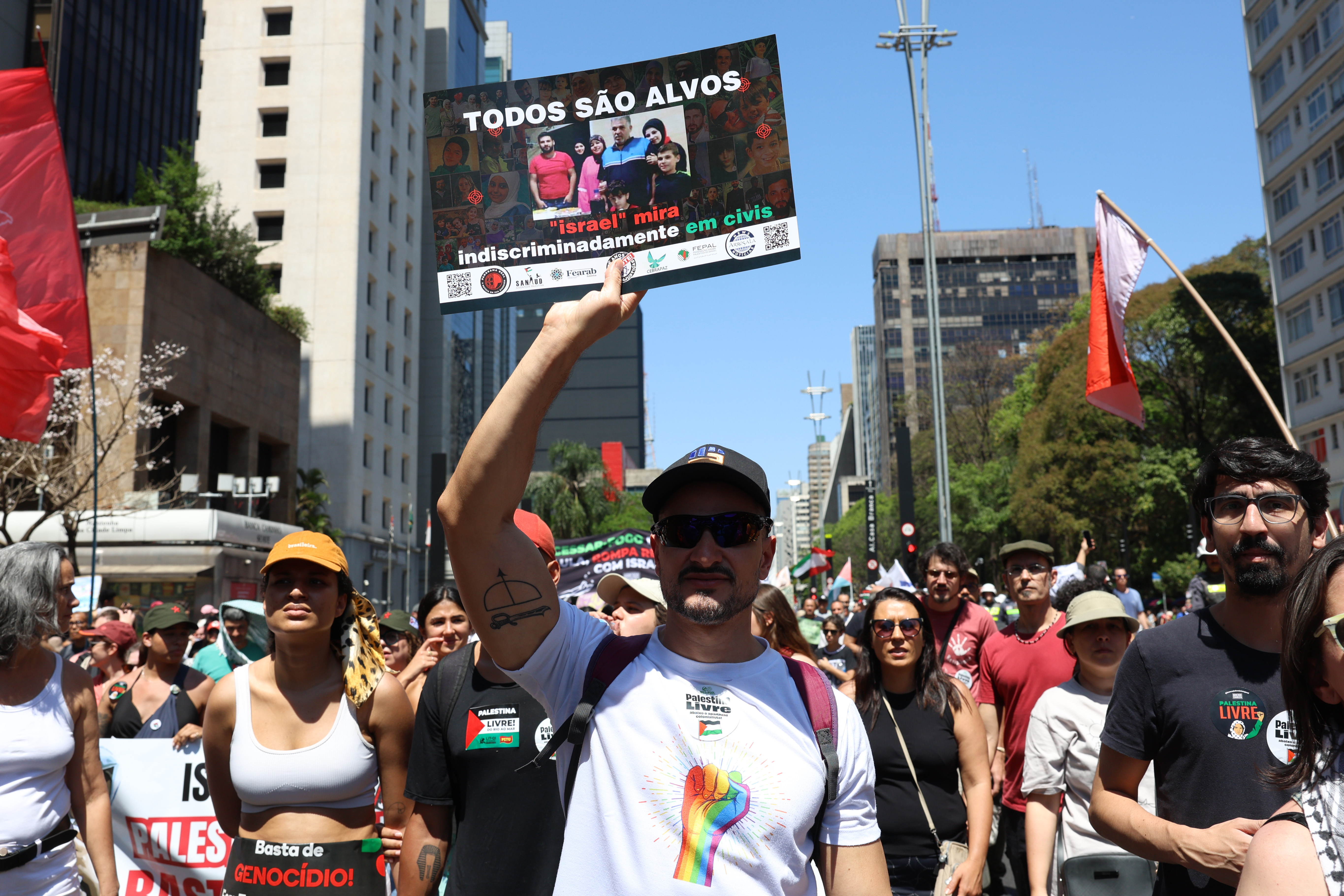 Pro-Palestinian International Conference defends Iran in SP