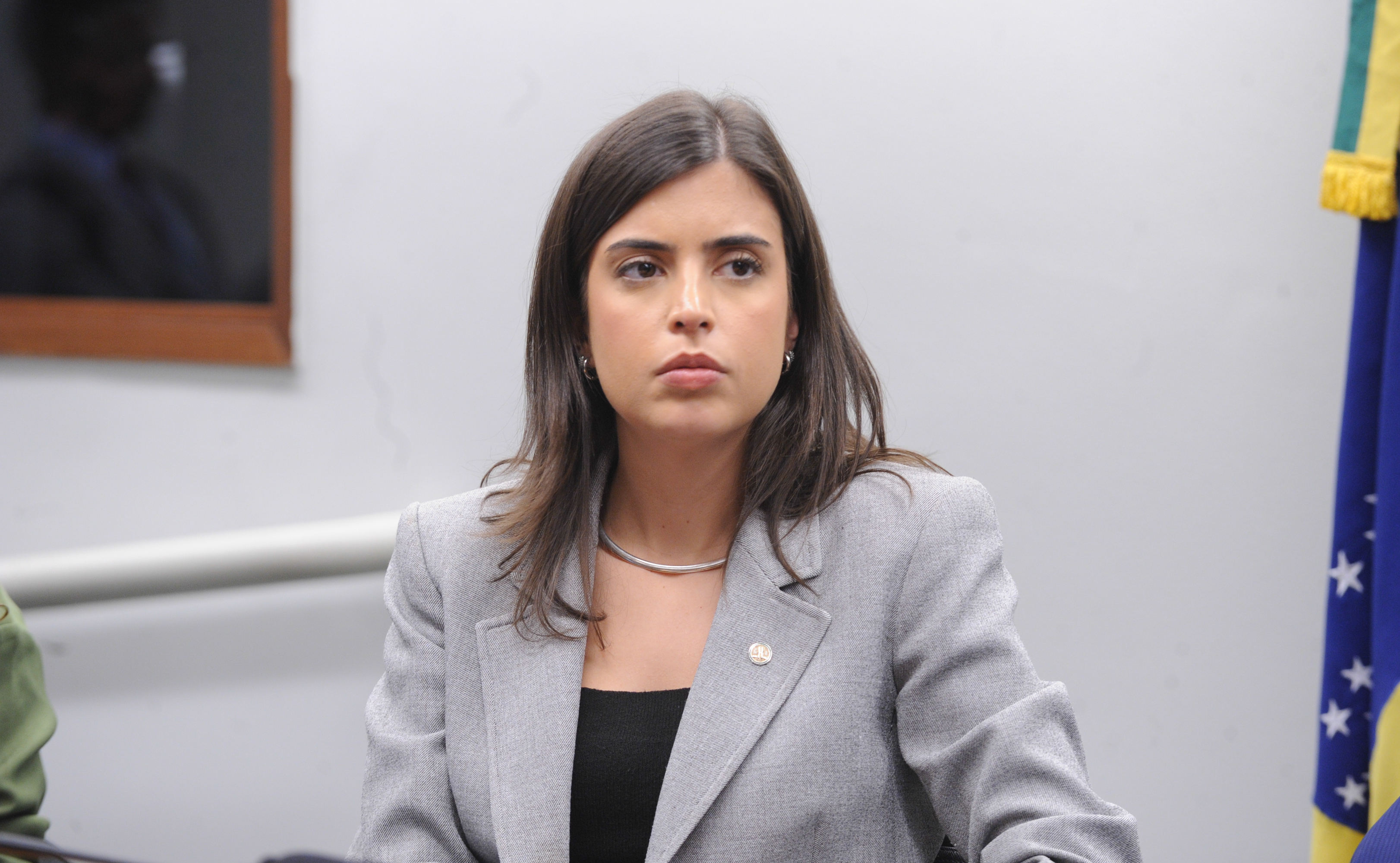 Deputada nega que projeto limite liberdade de expressão e discussão sobre guerra em gaza.