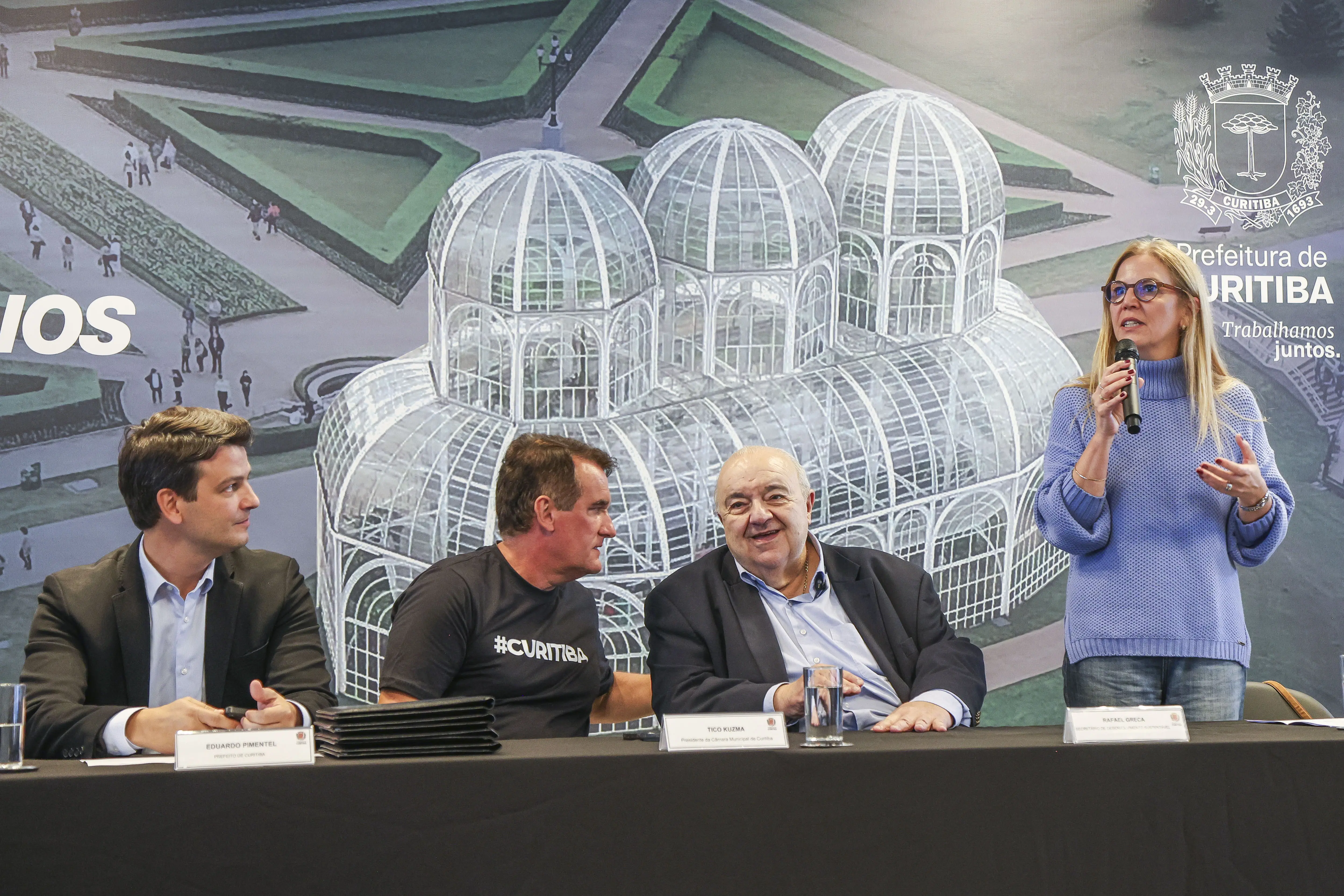 Eduardo Pimentel e Rafael Greca