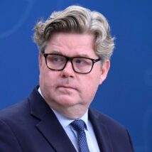 O ministro da Justiça da Suécia, Gunnar Strömmer.