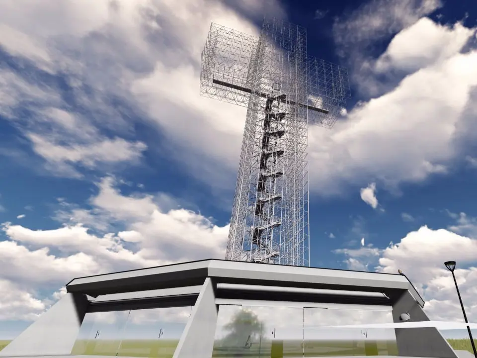 Cruz de Todos os Povos, em Divinópolis, avança em construção e projeta novo marco do turismo religioso em Minas Gerais.