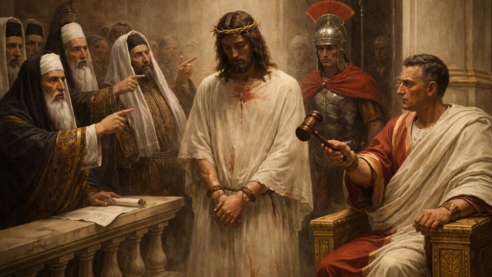 Jesus, condenado antes mesmo de ser julgado