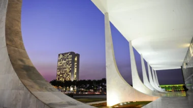 Congresso Nacional e Palácio do Planalto