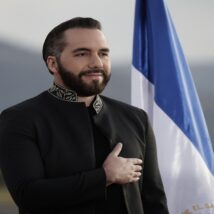 O presidente de El Salvador, Nayib Bukele. Imagem referente a matéria