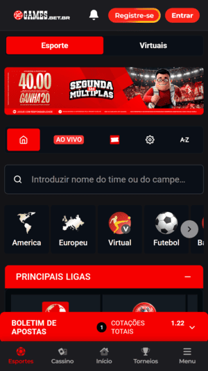 Odds turbinadas por apenas reais na MC Games
