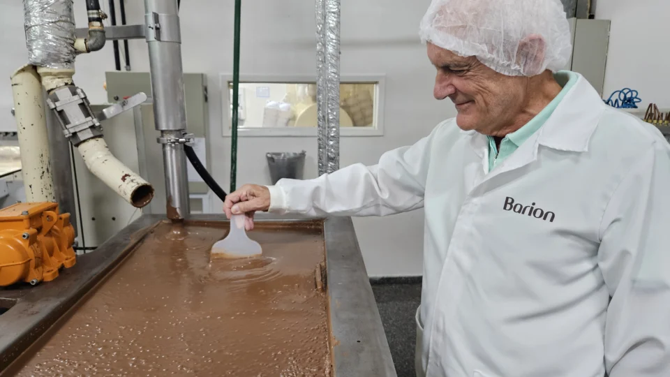 Rommel Barion fábrica chocolate