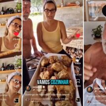 Em vídeo nas redes sociais publicado no domingo de Páscoa, Janja aparece cozinhando carne de paca, roedor silvestre que tem caça proibida no país. Imagem referente a matéria