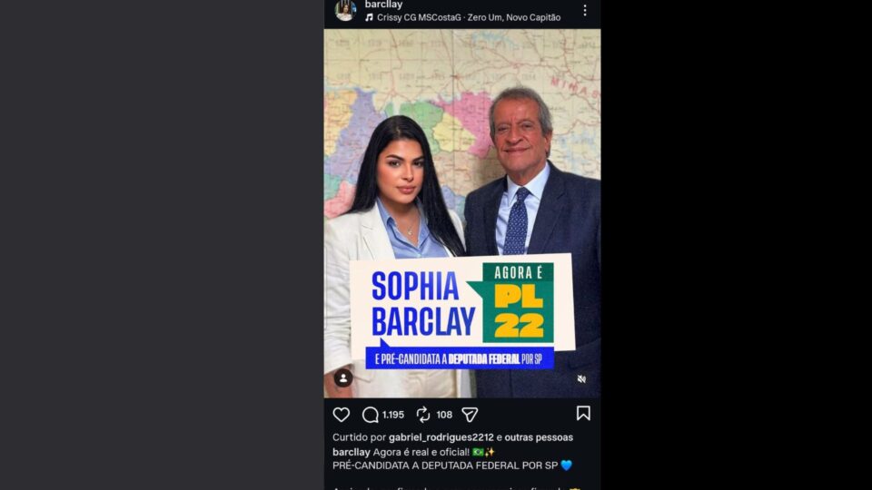 PL filia Sophia Barclay, a “Trans de Direita”, que concorre ao Congresso