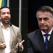 Defesa afirma que Janones ataca Bolsonaro de “forma vil”, aproveitando que o ex-presidente está impedido de responder. Imagem referente a matéria