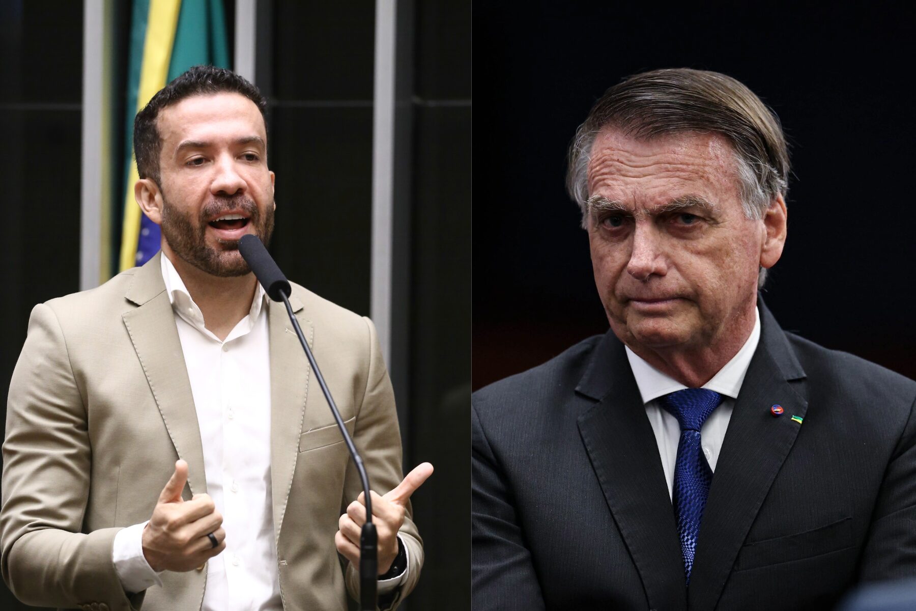 Defesa afirma que Janones ataca Bolsonaro de “forma vil”, aproveitando que o ex-presidente está impedido de responder.