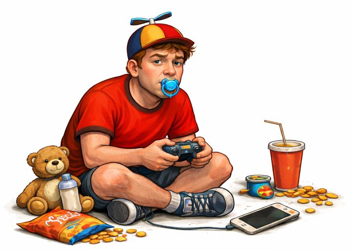 A infantilização dos adultos corre solta no Brasil, levando todos a depender do pai Estado para sua subsistência e até para saber o que pensar e dizer.