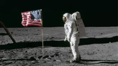 O homem já desceu na Lua seis vezes desde 1969.