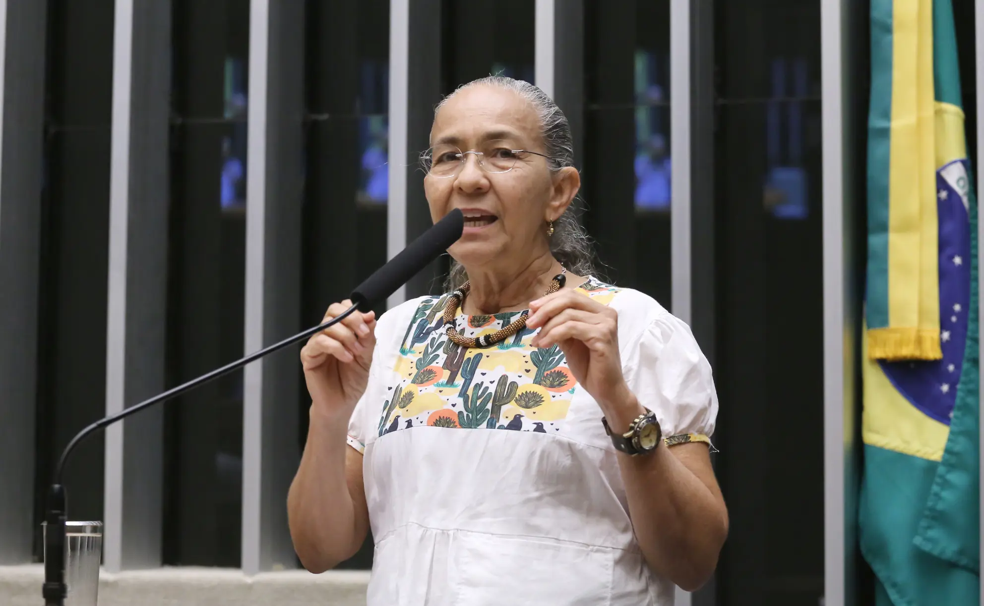 De perfil crítico a Lula, deputada federal busca a liderança da legenda. 