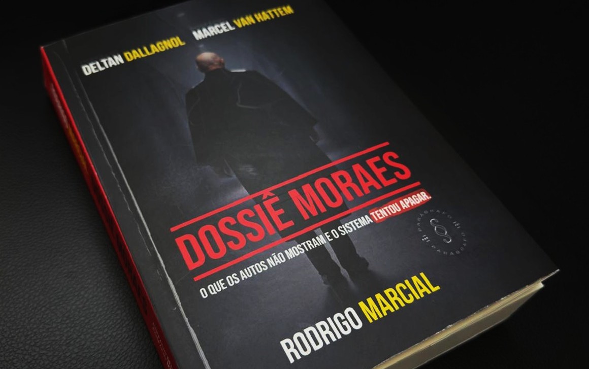 O livro Dossiê Moraes será lançado na sexta-feira (10) e promete análises inéditas e documentos sobre abusos de Alexandre de Moraes