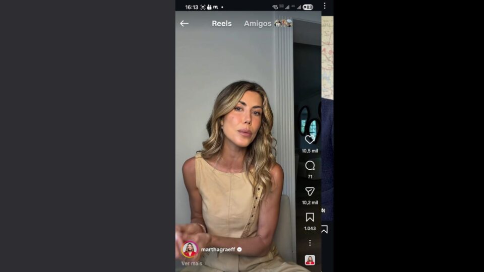 Martha Graeff diz que mensagens íntimas vazaram para proteger verdadeiros culpados do Caso Master