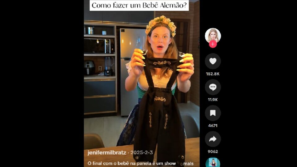 “Como fazer um bebê alemão”: Justiça condena homem que associou vídeo de influenciadora ao nazismo