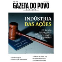 Gazeta do Povo Revista debate crescimento das ações trabalhistas Imagem referente a matéria