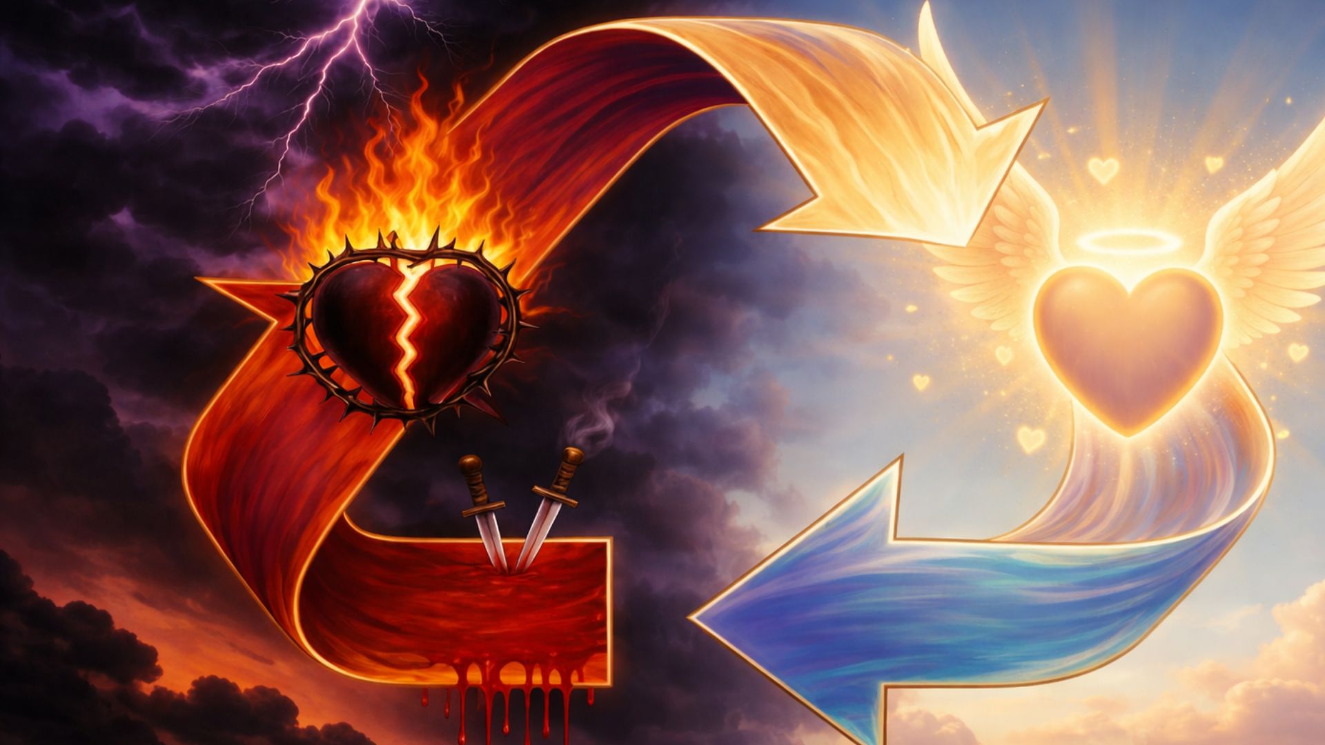 O ciclo do ódio é isso aí.