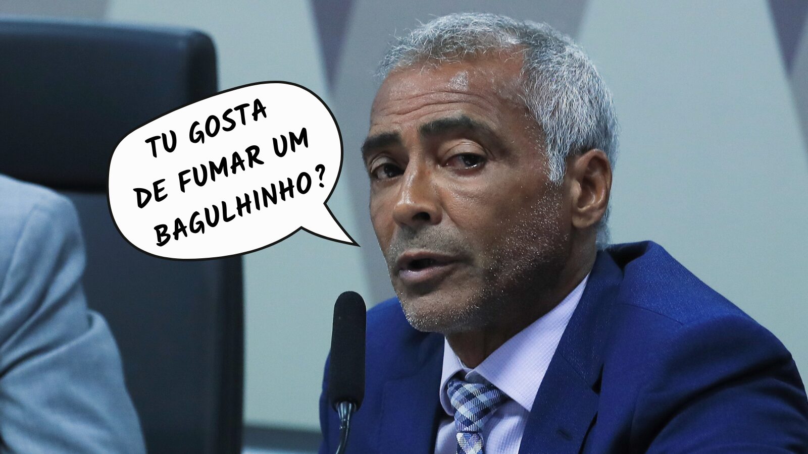 Pergunta do senador Romário é destaque nesta edição do Frases da Semana da Gazeta do Povo.