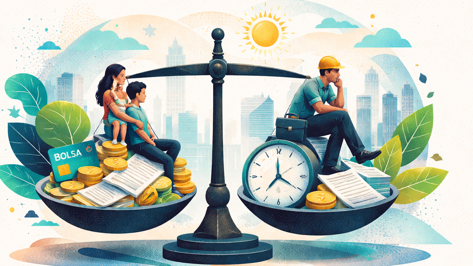 895 mil famílias ganham mais com benefícios do que com emprego